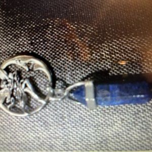 Fairy Moon Pendulum with Chain,Necklace